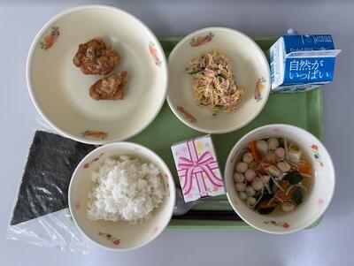 １１月１８日の給食