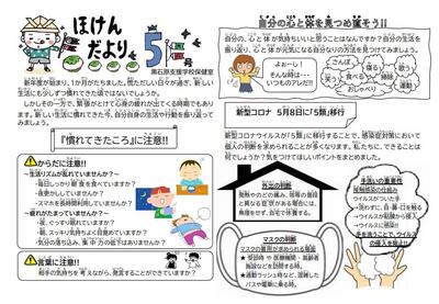 5月　保健だより