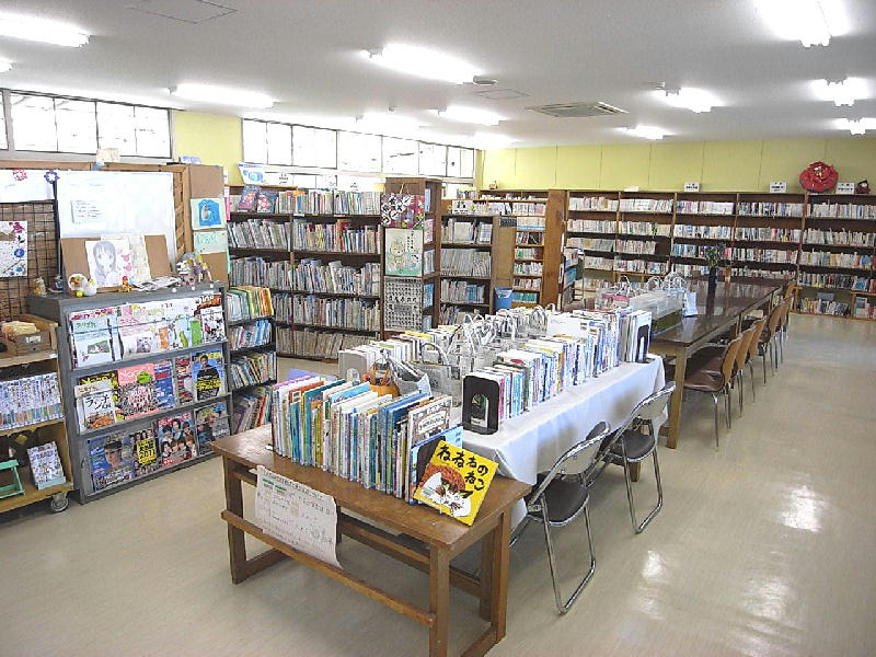 松橋支援学校 図書館