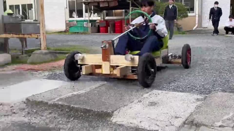 「自作」電気自動車走行動画【１】