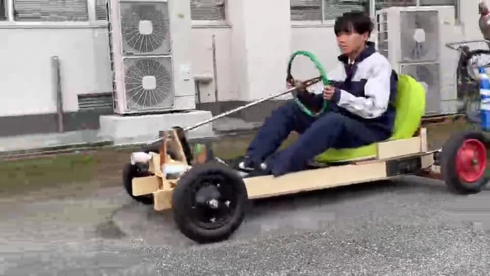 「自作」電気自動車走行動画【２】