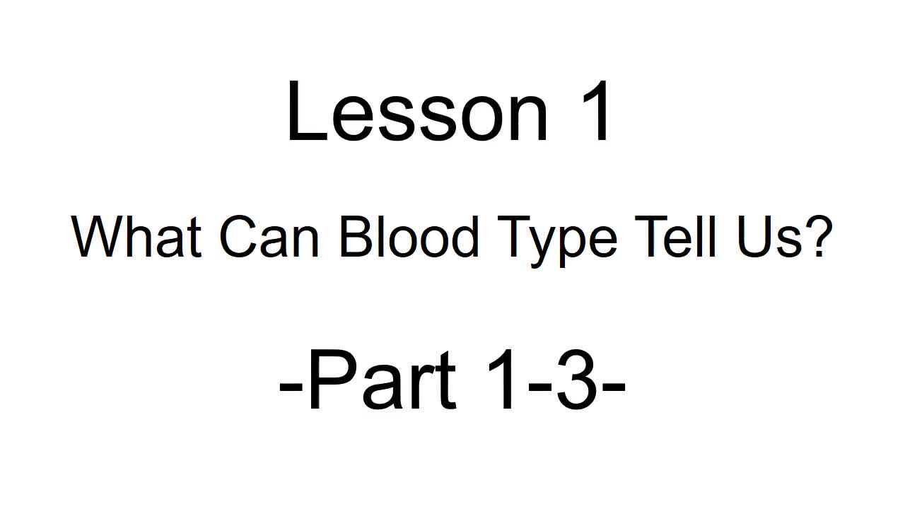 1年1組　コミ英Ⅰ　Lesson1 Part1-3 音読training
