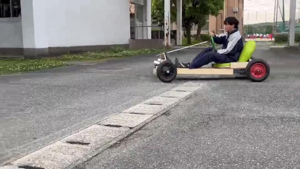 「自作」電気自動車走行動画【３】