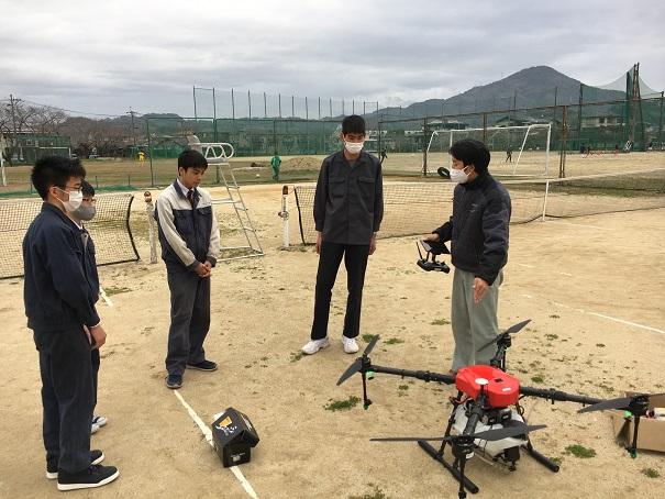 ドローン開発の方からの講義