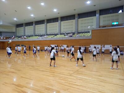 女子のミニバレー