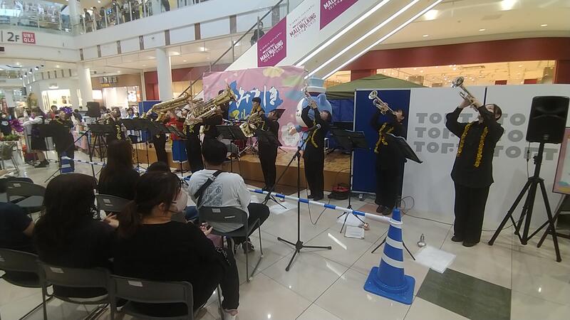 吹奏楽部の演奏風景２