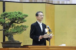 粟谷校長先生式辞