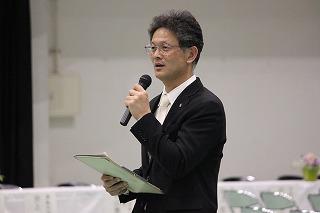 林田学年主任挨拶