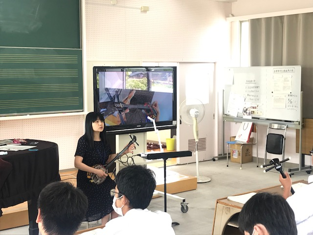 電子機械科1年音楽選択者