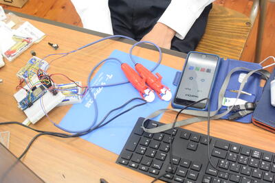 ロボットの回路作成中です