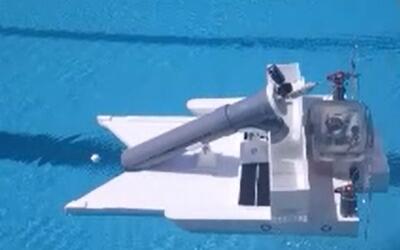 後ろに発布スチロールをつけて前を下げました