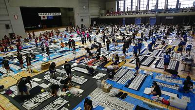 昨年の県揮毫大会の様子
