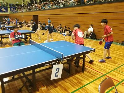 R5高校総体団体戦　ダブルス