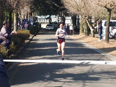 女子フィニッシュ