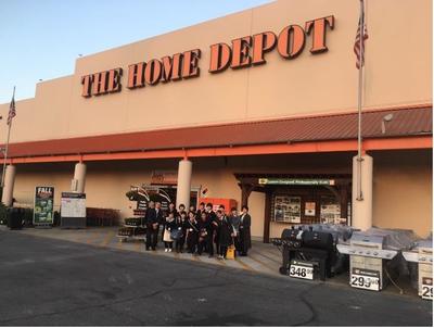 ⑦ホームデポ見学（アメリカ最大の住宅リフォーム小売チェーン）