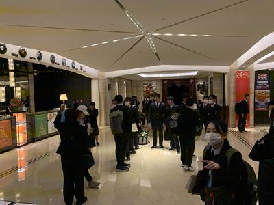 朝のホテルの様子