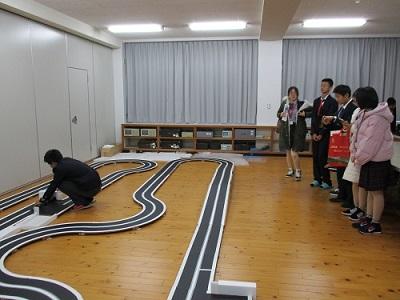 電気コース見学