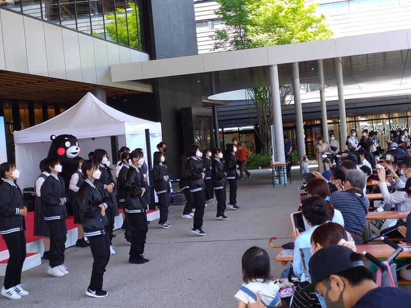 くまモンさんと