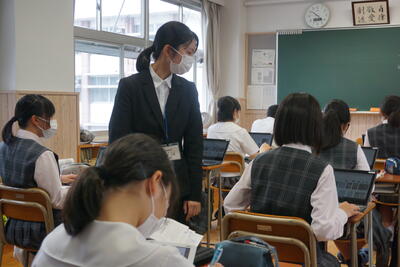 机間指導中です！