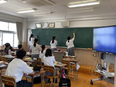 英語の授業の様子