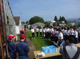 体験入学の様子