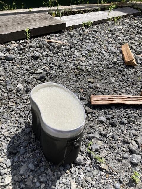 美味しいご飯ができました