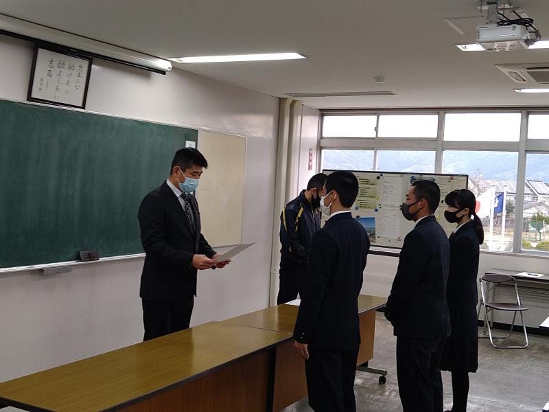 任命証・委嘱状授与の様子