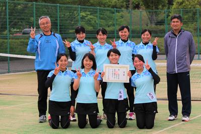 テニス 熊本県立大津高等学校