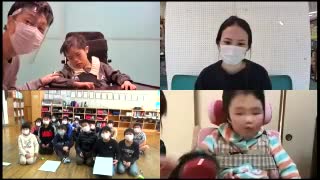 3学期　富岡小学校との交流の様子