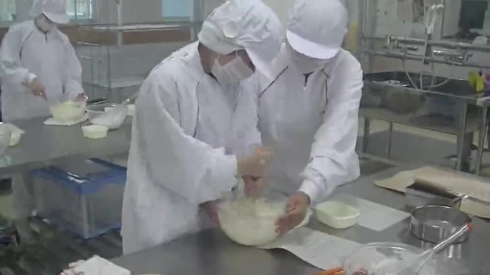 パウンドケーキ実習①