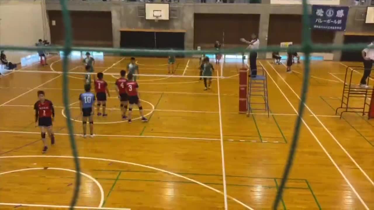 開新高校戦～男子バレーボール部～