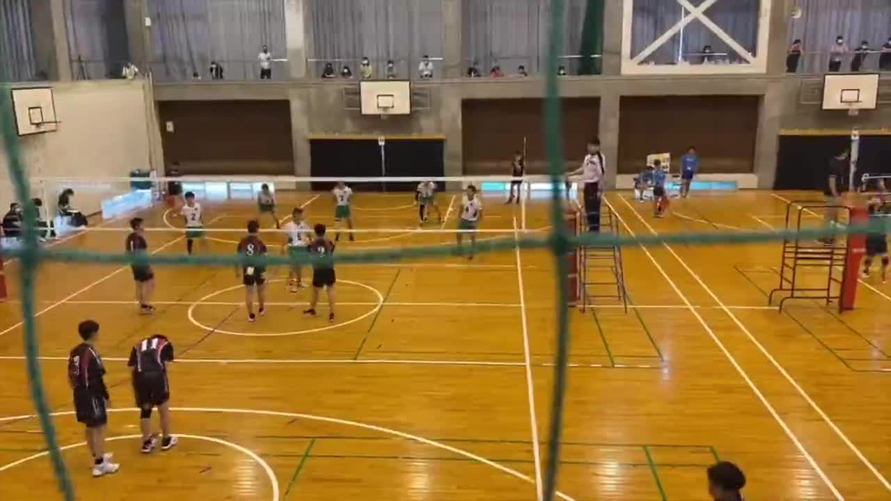 国府高校戦②～男子バレーボール部～