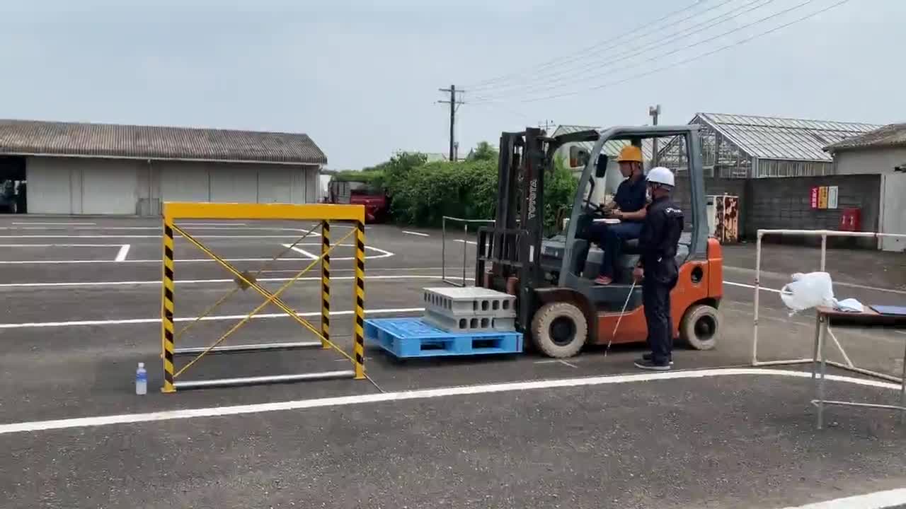 フォークリフト講習②