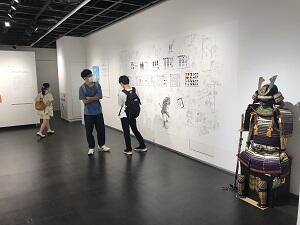 崇城大学ギャラリーにて