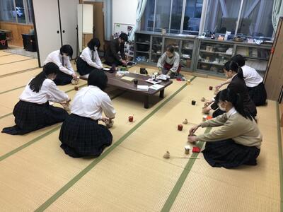 お点前バッチリ決めるゾ～！