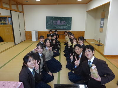 最後にプレゼント贈呈