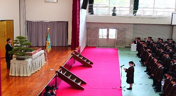 平成３０年度入学式３