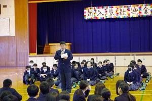 新入生お礼の言葉