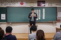 ドキドキの演説