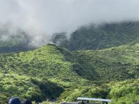 仙酔峡登山口からの眺め