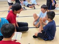 小学生に悩みを聞いてもらう・・・かな？