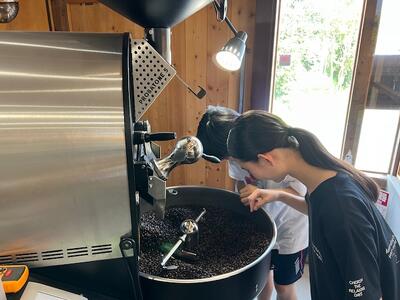 丁寧に焙煎しました