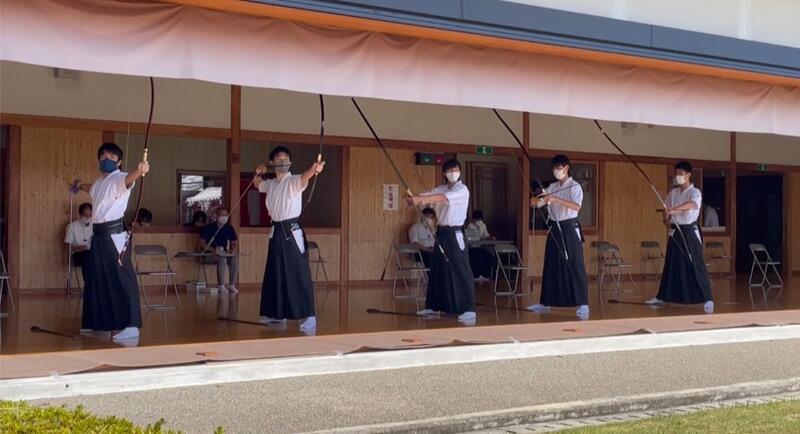 男子の団体戦の様子です。