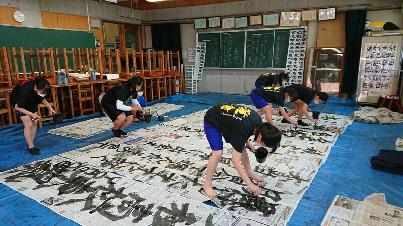 〈８月〉文化祭パフォーマンス練習風景
