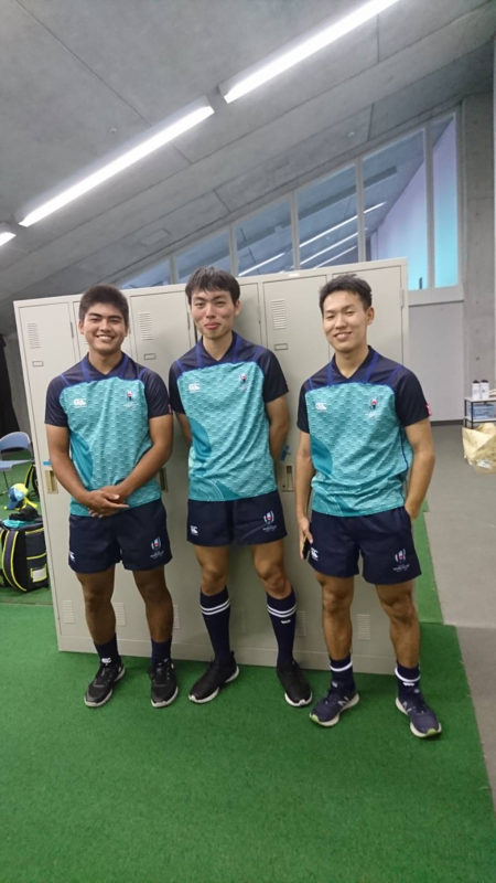 ボールパーソン3名