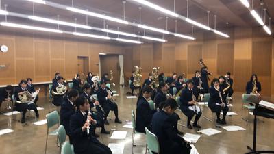 リハーサル室にて