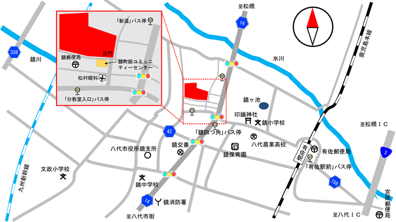 学校近隣マップ