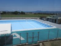 ③きれいなプールになりました。