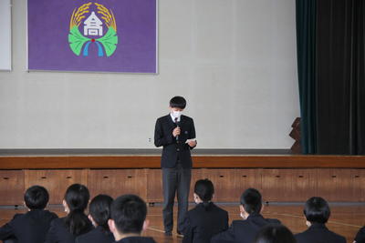 総長のＧ３西村君