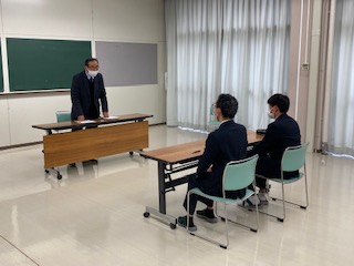 就職内定者集会